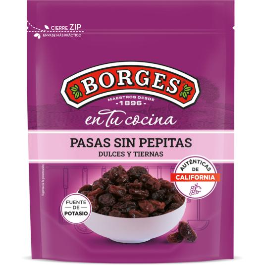 PASAS SIN PEPITAS , 150G BORGES