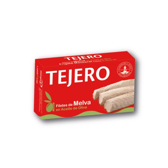 FILETES DE MELVA ACEITE DE OLIVA, 80G TEJERO