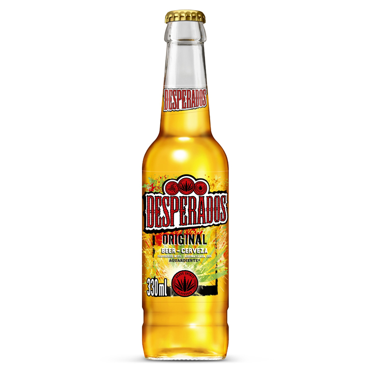 CERVEZA CON TEQUILA, 330ML DESPERADOS