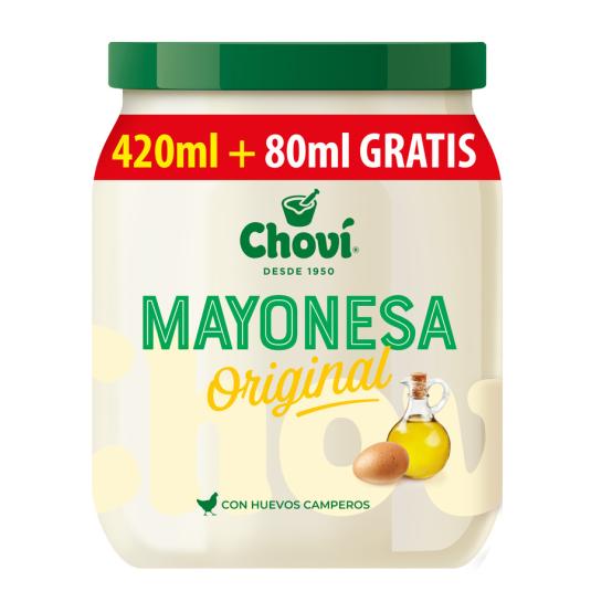 MAYONESA CLASICA, TARRO 400ML CHOVI