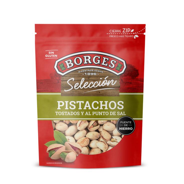 PISTACHOS TOSTADOS CON SAL, 130GR BORGES