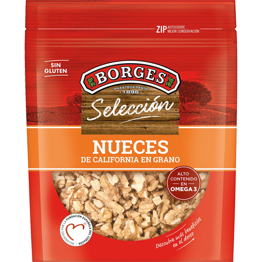 NUEZ EN GRANO CALIFORNIA, 130G BORGES