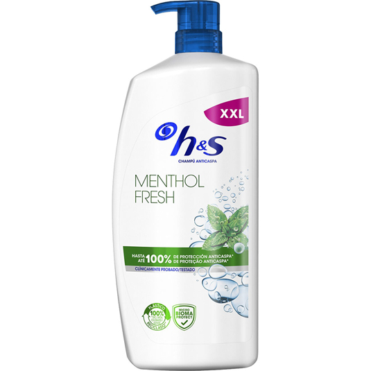 CHAMPU MENTHOL, 1L H&S