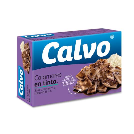 CALAMARES EN TINTA, 115G CALVO