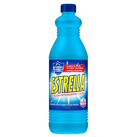 LEJIA CON DETERGENTE AZUL, 1.43L ESTRELLA