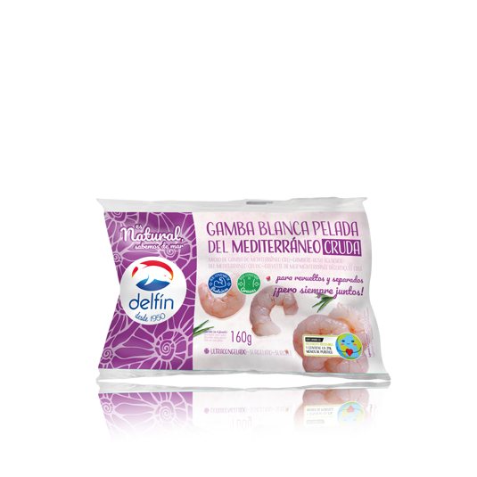 GAMBA PELADA , 160G DELFIN