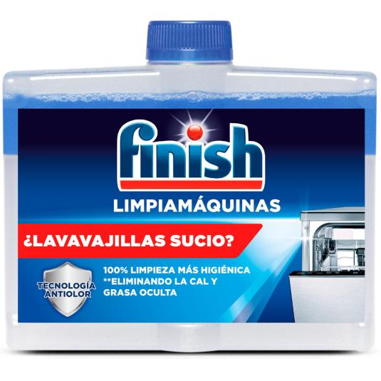 LIMPIA MAQUINAS LAVAVAJILLAS, 250 ML FINISH
