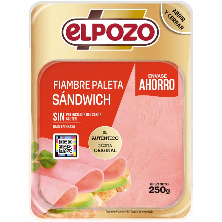 FIAMBRE DE SANDWICH 250G EL POZO