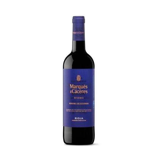 VINO TINTO RESERVA D.O. RIOJA, 750ML MARQUES DE CACERES