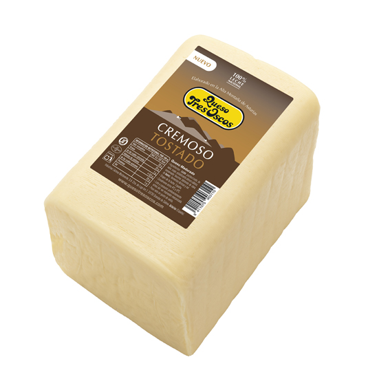 QUESO BARRA TOSTADO TRES OSCOS 1,75KG TRES OSCOS