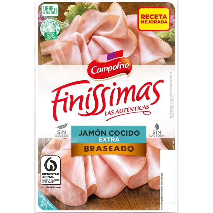 JAMON BRASEADO FINISSIMAS, 115G CAMPOFRIO