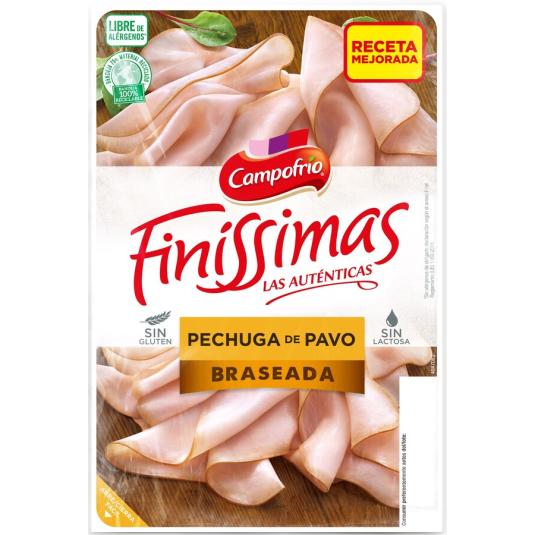 FINISSIMAS PAVO BRASEADO, 115G CAMPOFRIO