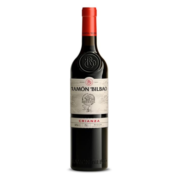 VINO TINTO CRIANZA D.O. RIOJA, 750ML RAMON BILBAO