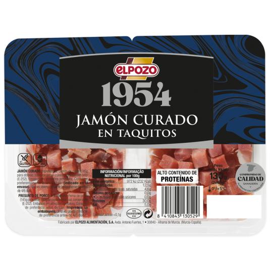 TAQUITOS DE JAMON 2X65G EL POZO