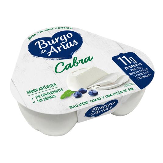 QUESO BURGOS CABRA MINI, 3X70G ARIAS