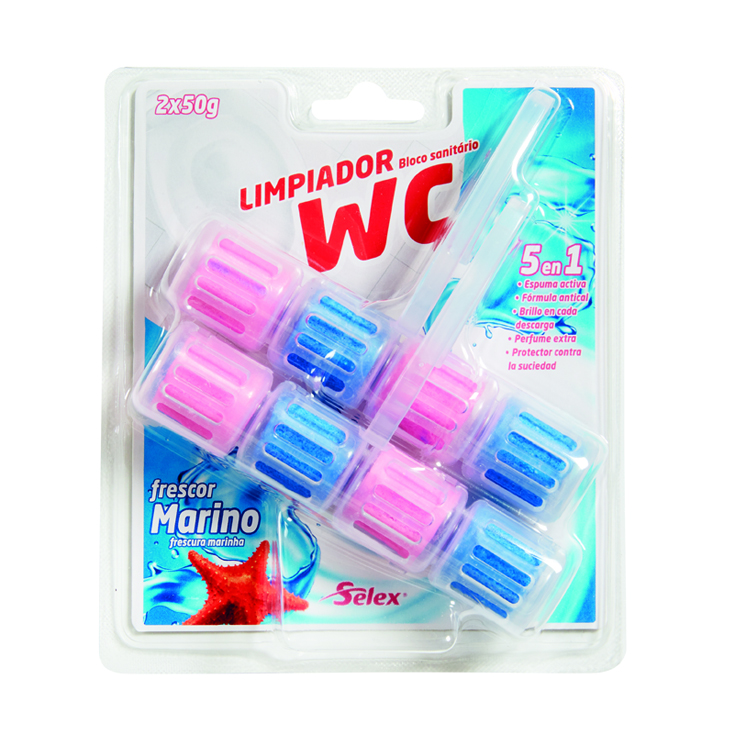 BLOQUE WC DUO 5 EN1 FRESCOR MARINO SELEX SELEX