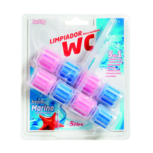 BLOQUE WC DUO 5 EN1 FRESCOR MARINO SELEX SELEX