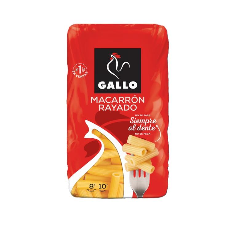 MACARRRON RAYADO, 400G GALLO