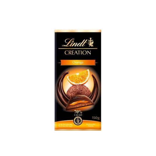CHOCOLATE CREATION NARANJA 70%, 150GR LINDT