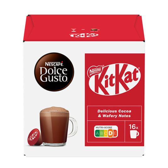 CAPSULAS DE CACAO KITKAT, 16 CAPSULAS DOLCE GUSTO