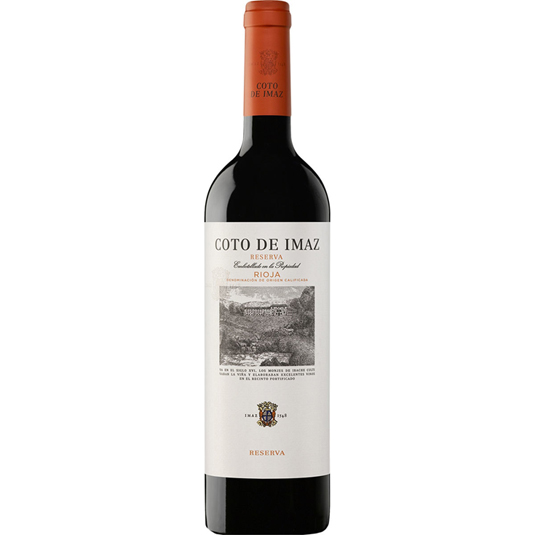 VINO TINTO IMAZ RESERVA D.O. RIOJA, 750 ML EL COTO