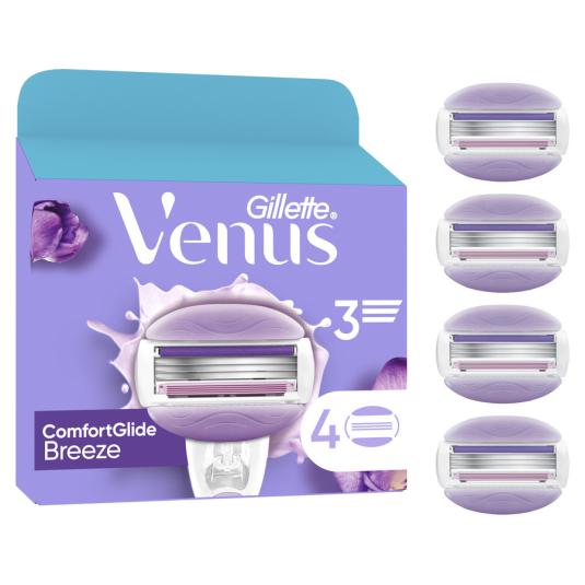 RECAMBIO VENUS BREEZE, 4UD GILLETTE