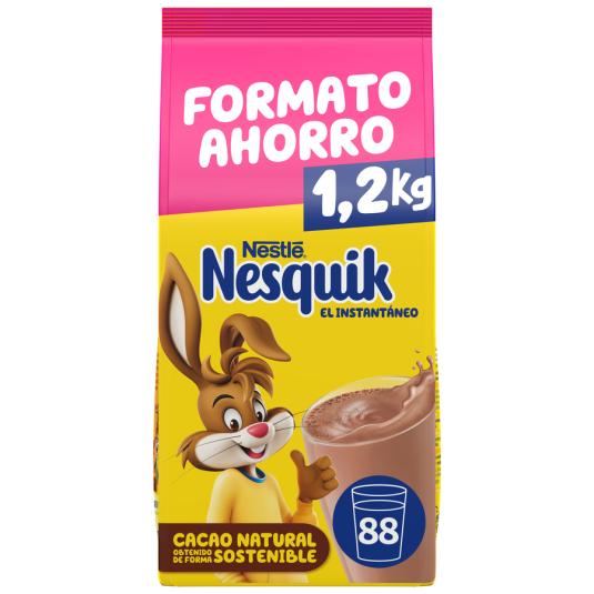 CACAO INSTANTANEO SIN GLUTEN , 1KG NESQUIK