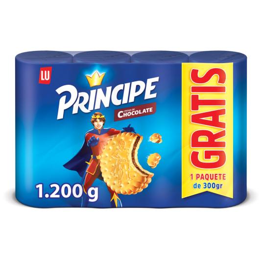 GALLETAS RELLENAS DE CHOCOLATE,3X300GR PRINCIPE
