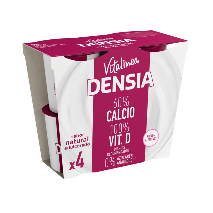 DENSIA NATURAL EDULCORADO 0%, 4X120G DANONE