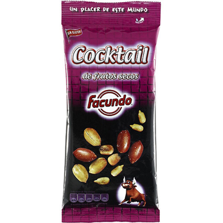 COCTEL DE FRUTOS SECOS, 170GRS FACUNDO