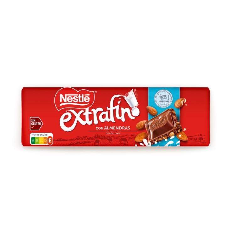 CHOCOLATE EXTRAFINO ALMENDRA, 250GR NESTLE