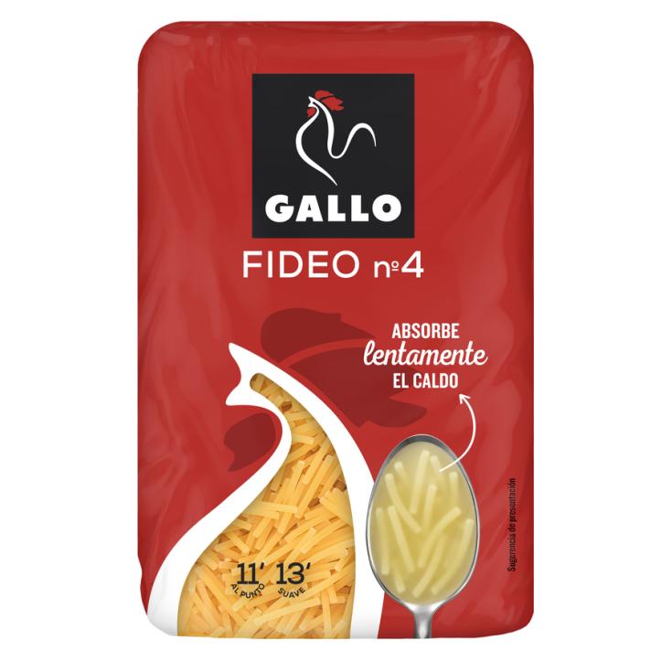 FIDEO Nº 4, 450GR GALLO