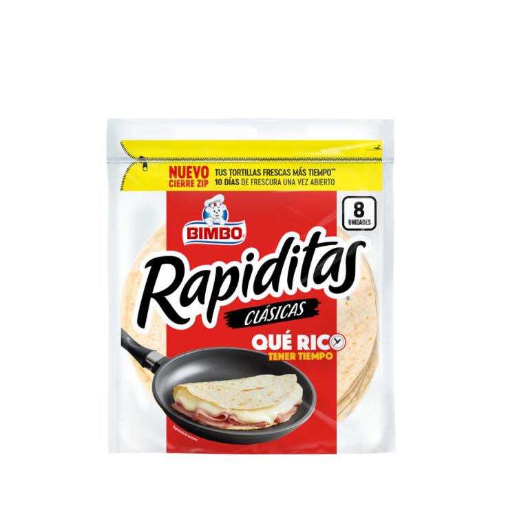 RAPIDITAS CLASICAS MINIS 8UND, 168G BIMBO