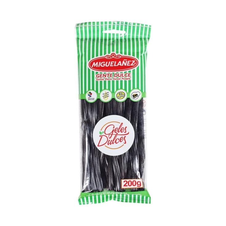 REGALIZ NEGRO 200GR MIGUELAÑEZ