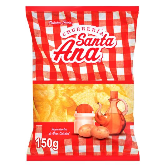PATATAS FRITAS, 140GR SANTA ANA