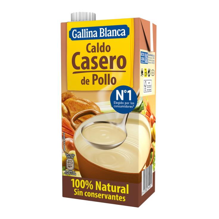 CALDO CASERO DE POLLO, 1L GALLINA BLANCA