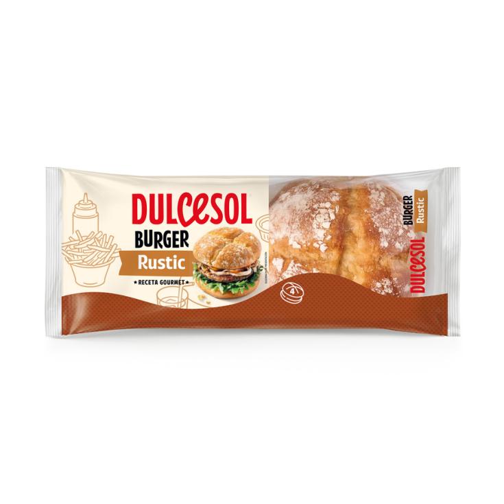 PAN BURGER RUSTIC , 300G DULCESOL