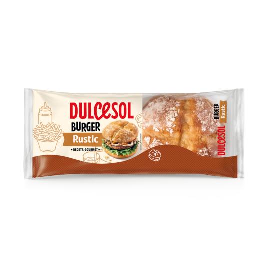 PAN BURGER RUSTIC , 300G DULCESOL