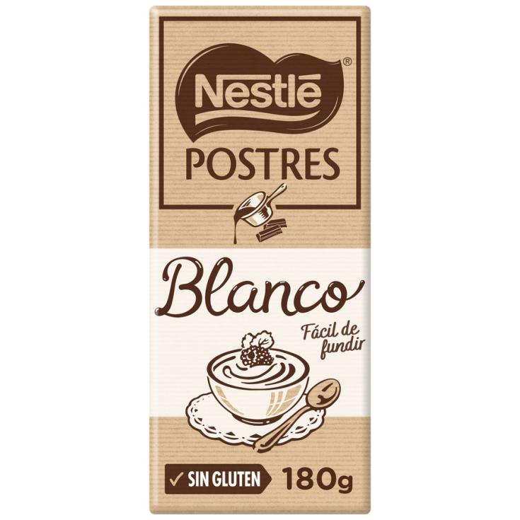 CHOCOLATE BLANCO POSTRES, 170GR NESTLE
