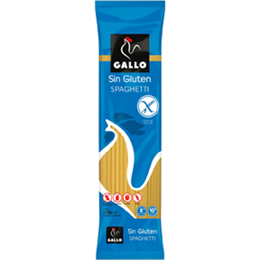 ESPAGUETTI SIN GLUTEN,450 GALLO
