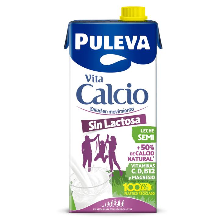 LECHE CON CALCIO Y SIN LACTOSA, 1L PULEVA