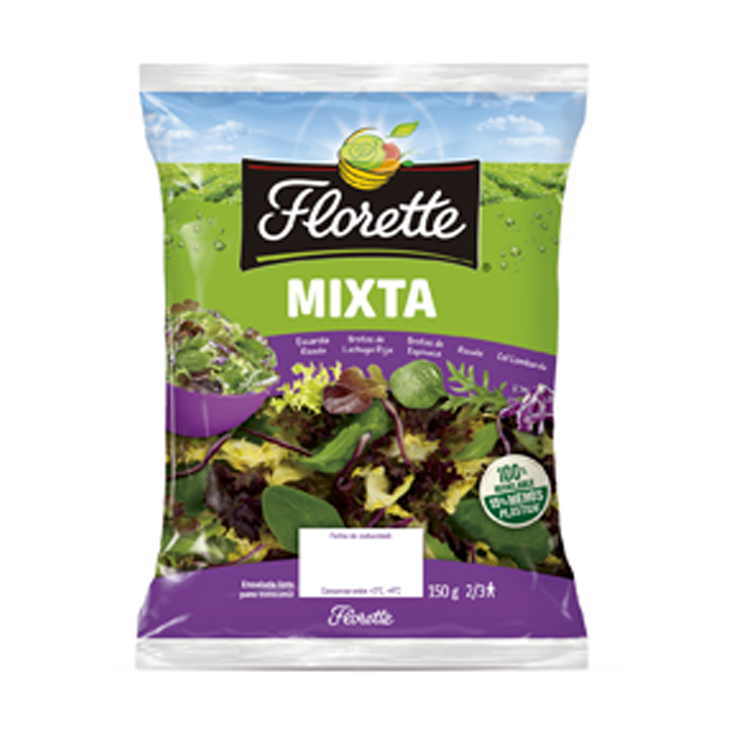 ENSALADA MIXTA, 150G FLORETTE