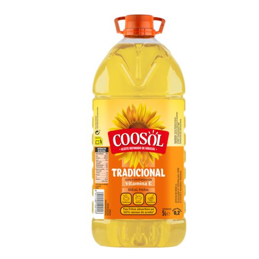 ACEITE DE GIRASOL, 5L COOSOL
