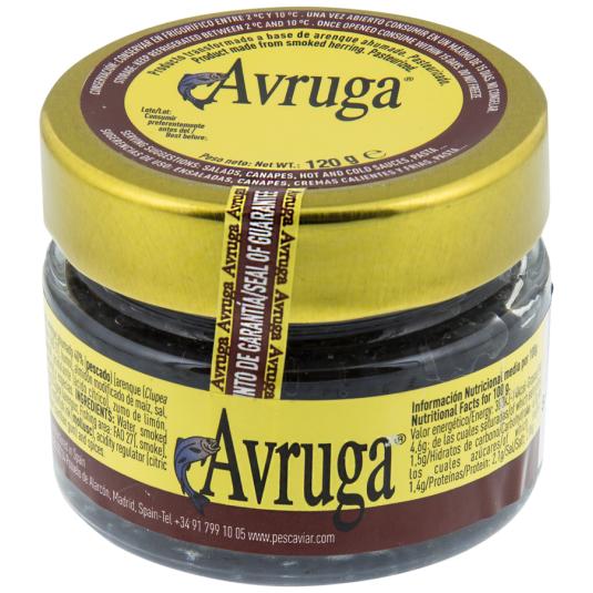HUEVAS DE ARENQUE AHUMADO , 120G AVRUGA