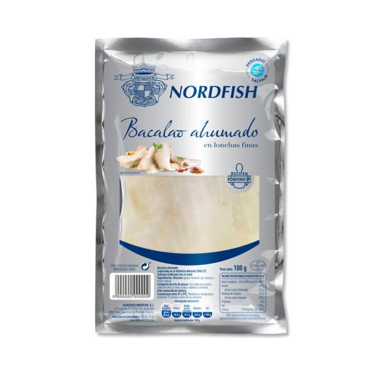 BACALAO AHUMADO, 100G NORDFISH