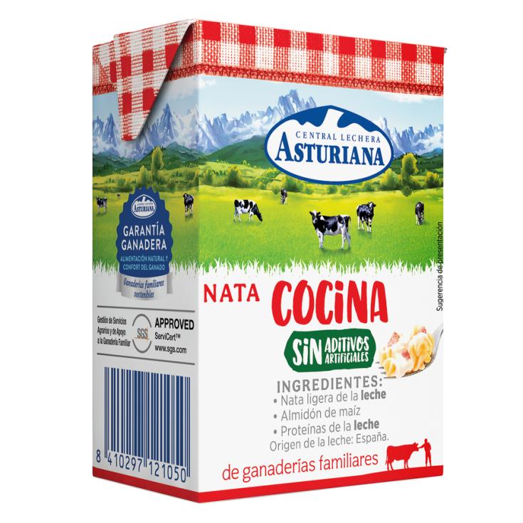 NATA PARA COCINAR 18%MG, 200ML ASTURIANA