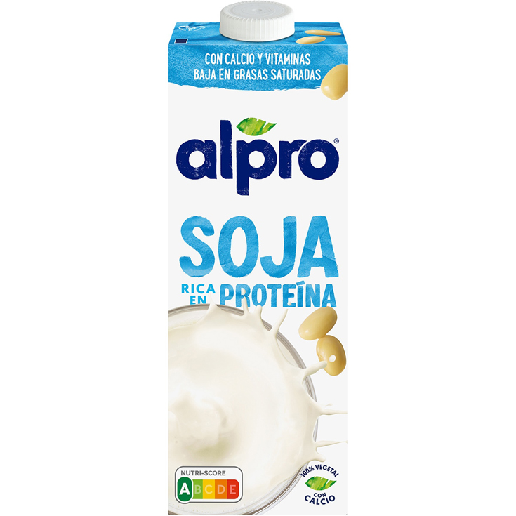 BEBIDA DE SOJA RICA EN PROTEINA, 1L ALPRO