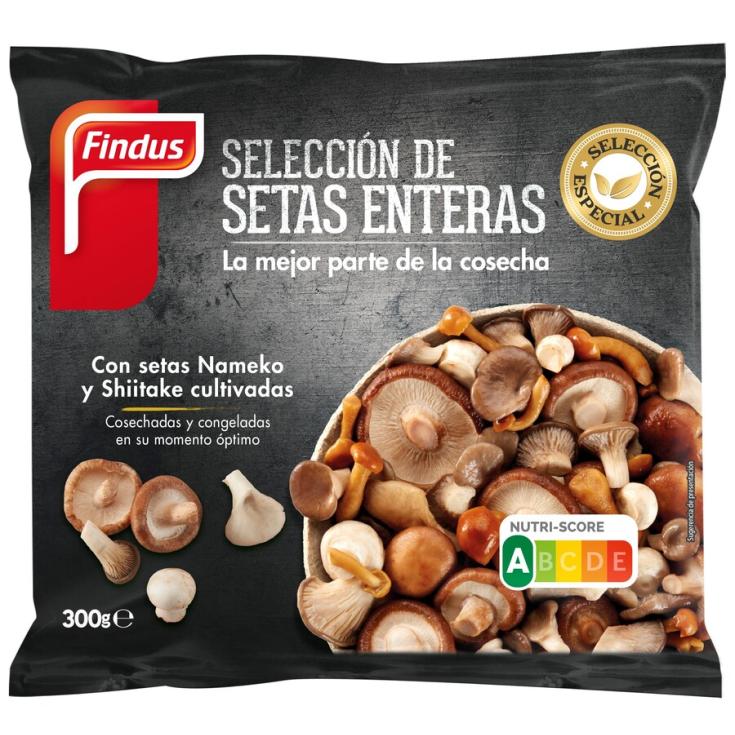 SELECCION SETAS ENTERAS, 300G FINDUS 