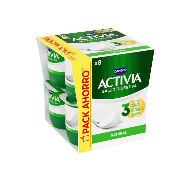 ACTIVIA NATURAL, 8X120GR DANONE
