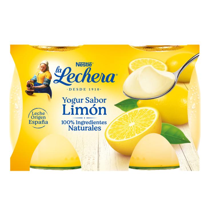 YOGUR SABOR LIMON PACK 2, 250G LA LECHERA